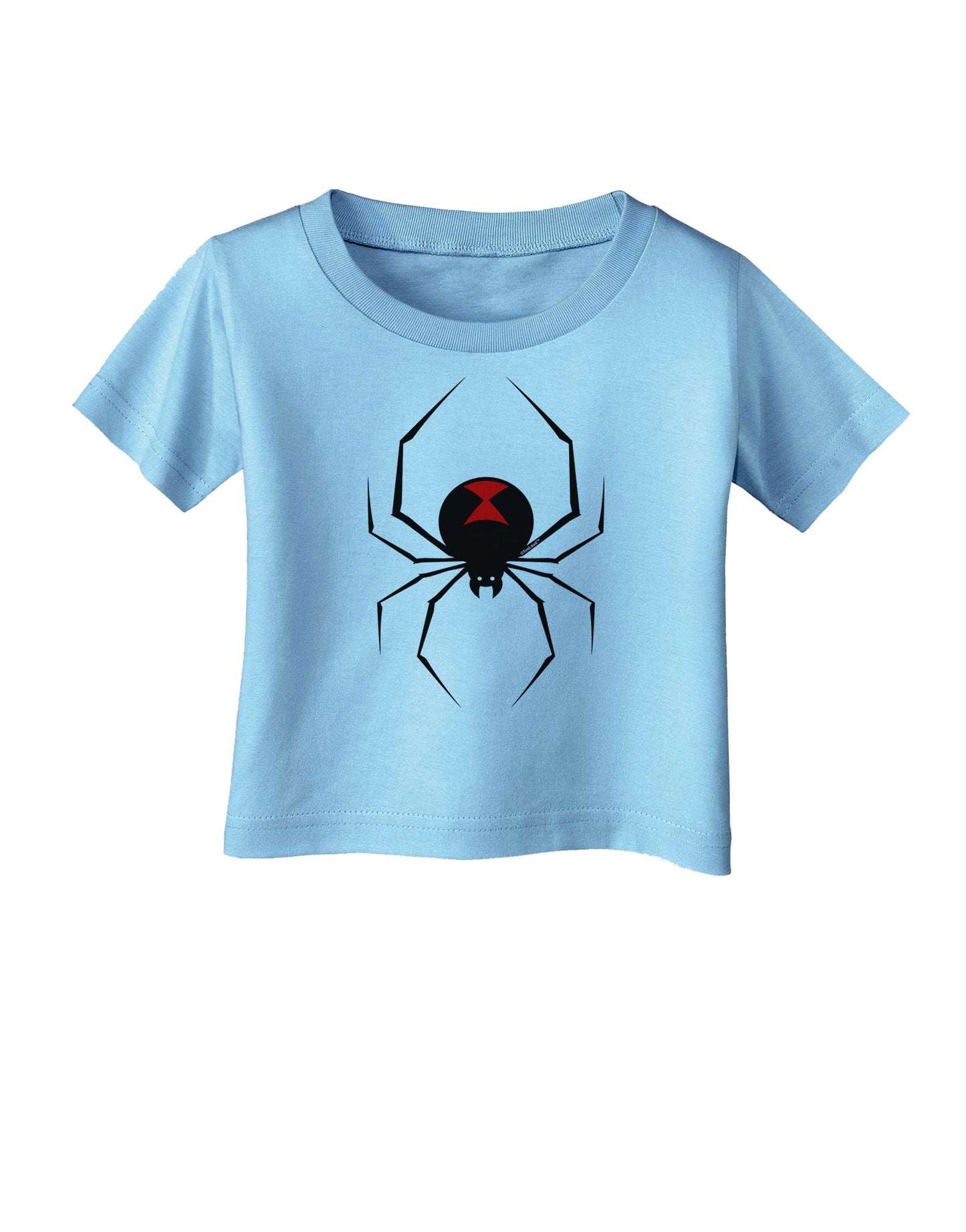 Black Widow Spider Design Infant T-Shirt-Infant T-Shirt-TooLoud-Aquatic-Blue-06-Months-Davson Sales