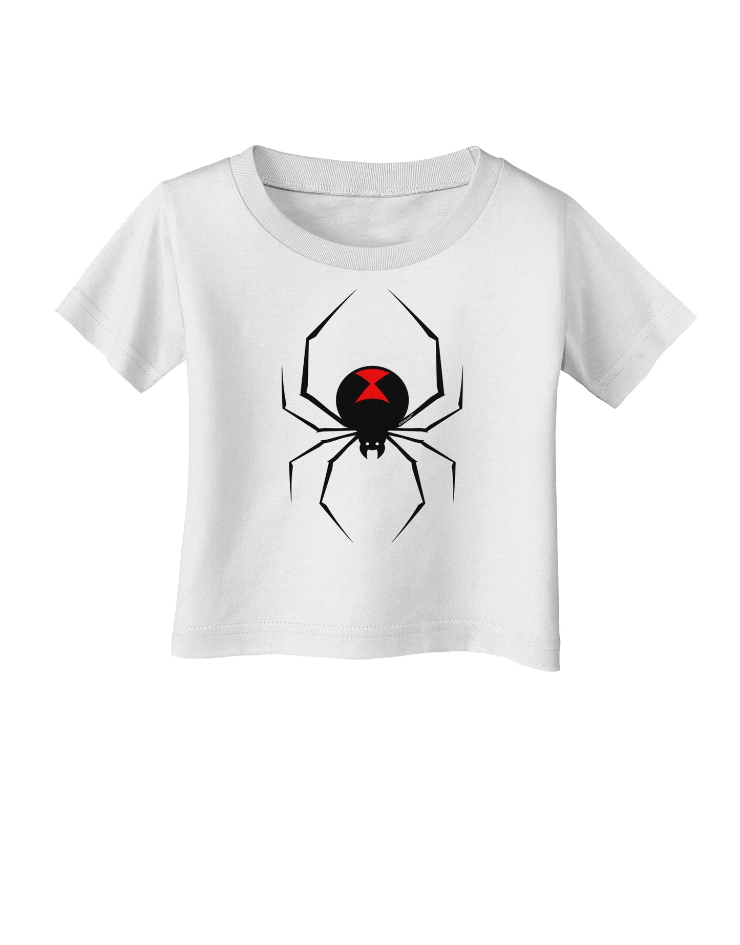 Black Widow Spider Design Infant T-Shirt-Infant T-Shirt-TooLoud-White-06-Months-Davson Sales