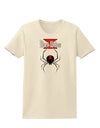 Black Widow Spider Design - Logo Womens T-Shirt-Womens T-Shirt-TooLoud-Natural-X-Small-Davson Sales