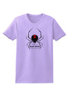 Black Widow Spider Design - Text Womens T-Shirt-Womens T-Shirt-TooLoud-Lavender-X-Small-Davson Sales