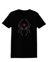 Black Widow Spider Design Womens Dark T-Shirt-Womens T-Shirt-TooLoud-Black-X-Small-Davson Sales