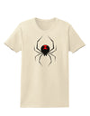 Black Widow Spider Design Womens T-Shirt-Womens T-Shirt-TooLoud-Natural-X-Small-Davson Sales