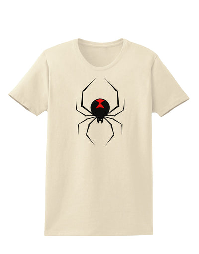 Black Widow Spider Design Womens T-Shirt-Womens T-Shirt-TooLoud-Natural-X-Small-Davson Sales