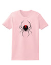 Black Widow Spider Design Womens T-Shirt-Womens T-Shirt-TooLoud-PalePink-X-Small-Davson Sales