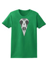 Black and White Mystic Bird Skull Day of the Dead Womens Dark T-Shirt-TooLoud-Kelly-Green-X-Small-Davson Sales