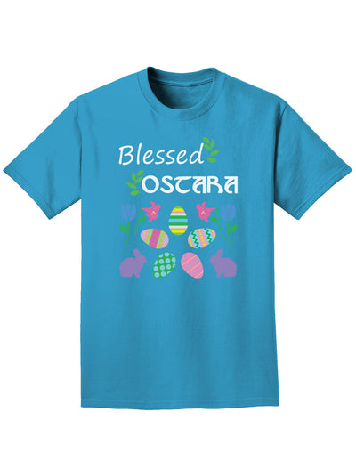 Blessed Ostara Easter Adult Dark T-Shirt-Mens T-Shirt-TooLoud-Turquoise-Small-Davson Sales