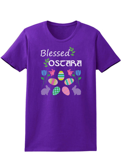 Blessed Ostara Easter Womens Dark T-Shirt - Ladies-TooLoud-Purple-X-Small-Davson Sales