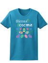 Blessed Ostara Easter Womens Dark T-Shirt - Ladies-TooLoud-Turquoise-X-Small-Davson Sales