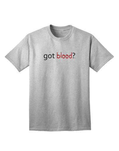 Blood Splatter Adult T-Shirt-Mens T-shirts-TooLoud-AshGray-Small-Davson Sales