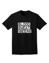 Blood Sweat and Beers Design Adult Dark T-Shirt by TooLoud-Mens T-Shirt-TooLoud-Black-Small-Davson Sales