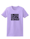 Blood Sweat and Beers Design Womens T-Shirt by TooLoud-Womens T-Shirt-TooLoud-Lavender-X-Small-Davson Sales