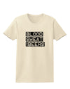 Blood Sweat and Beers Design Womens T-Shirt by TooLoud-Womens T-Shirt-TooLoud-Natural-X-Small-Davson Sales