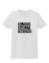 Blood Sweat and Beers Design Womens T-Shirt by TooLoud-Womens T-Shirt-TooLoud-White-X-Small-Davson Sales