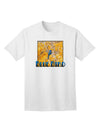 Blue Bird In Yellow Text Adult T-Shirt-Mens T-Shirt-TooLoud-White-XXXX-Large-Davson Sales