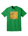Blue Bird in Yellow Adult Dark T-Shirt-Mens T-Shirt-TooLoud-Kelly-Green-XXXX-Large-Davson Sales
