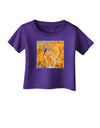 Blue Bird in Yellow Infant T-Shirt Dark-Infant T-Shirt-TooLoud-Purple-18-Months-Davson Sales