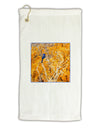 Blue Bird in Yellow Micro Terry Gromet Golf Towel 16 x 25 inch-Golf Towel-TooLoud-White-Davson Sales