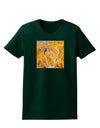 Blue Bird in Yellow Womens Dark T-Shirt-Womens T-Shirt-TooLoud-Forest-Green-XX-Large-Davson Sales