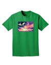 Blue Mesa Reservoir Surreal Adult Dark T-Shirt-Mens T-Shirt-TooLoud-Kelly-Green-Small-Davson Sales