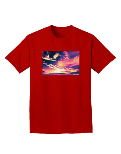 Blue Mesa Reservoir Surreal Adult Dark T-Shirt-Mens T-Shirt-TooLoud-Red-Small-Davson Sales