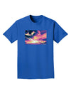 Blue Mesa Reservoir Surreal Adult Dark T-Shirt-Mens T-Shirt-TooLoud-Royal-Blue-Small-Davson Sales