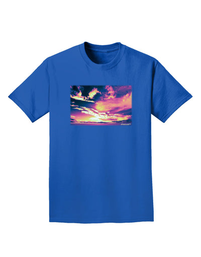 Blue Mesa Reservoir Surreal Adult Dark T-Shirt-Mens T-Shirt-TooLoud-Royal-Blue-Small-Davson Sales