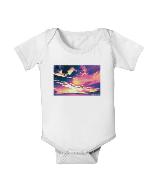 Blue Mesa Reservoir Surreal Baby Romper Bodysuit-Baby Romper-TooLoud-White-06-Months-Davson Sales
