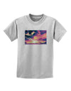 Blue Mesa Reservoir Surreal Childrens T-Shirt-Childrens T-Shirt-TooLoud-AshGray-X-Small-Davson Sales