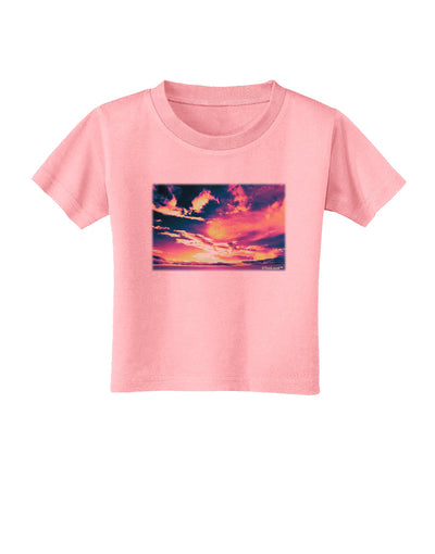 Blue Mesa Reservoir Surreal Toddler T-Shirt-Toddler T-Shirt-TooLoud-Candy-Pink-2T-Davson Sales