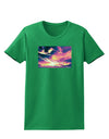 Blue Mesa Reservoir Surreal Womens Dark T-Shirt-TooLoud-Kelly-Green-X-Small-Davson Sales