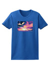 Blue Mesa Reservoir Surreal Womens Dark T-Shirt-TooLoud-Royal-Blue-X-Small-Davson Sales