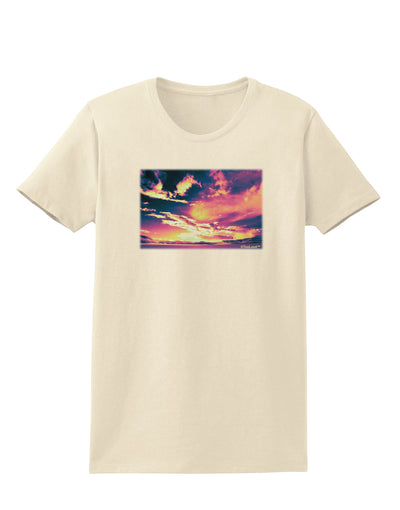 Blue Mesa Reservoir Surreal Womens T-Shirt-Womens T-Shirt-TooLoud-Natural-X-Small-Davson Sales