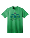 Blue Owls Adult T-Shirt: A Must-Have for Owl Lovers, by TooLoud-Mens T-shirts-TooLoud-Kelly-Green-Small-Davson Sales