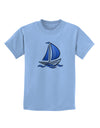 Blue Sailboat Childrens T-Shirt-Childrens T-Shirt-TooLoud-Light-Blue-X-Small-Davson Sales