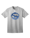 Blue Sky Puffy Clouds - Premium Adult T-Shirt Collection-Mens T-shirts-TooLoud-AshGray-Small-Davson Sales