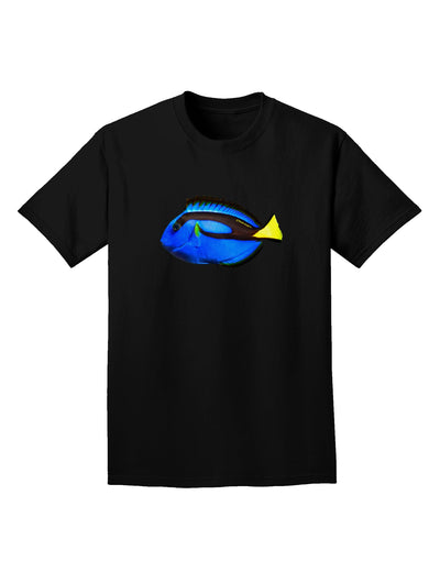 Blue Tang Fish Adult Dark T-Shirt-Mens T-Shirt-TooLoud-Black-Small-Davson Sales