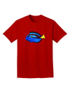 Blue Tang Fish Adult Dark T-Shirt-Mens T-Shirt-TooLoud-Red-Small-Davson Sales