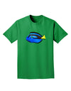 Blue Tang Fish Adult Dark T-Shirt-Mens T-Shirt-TooLoud-Kelly-Green-Small-Davson Sales