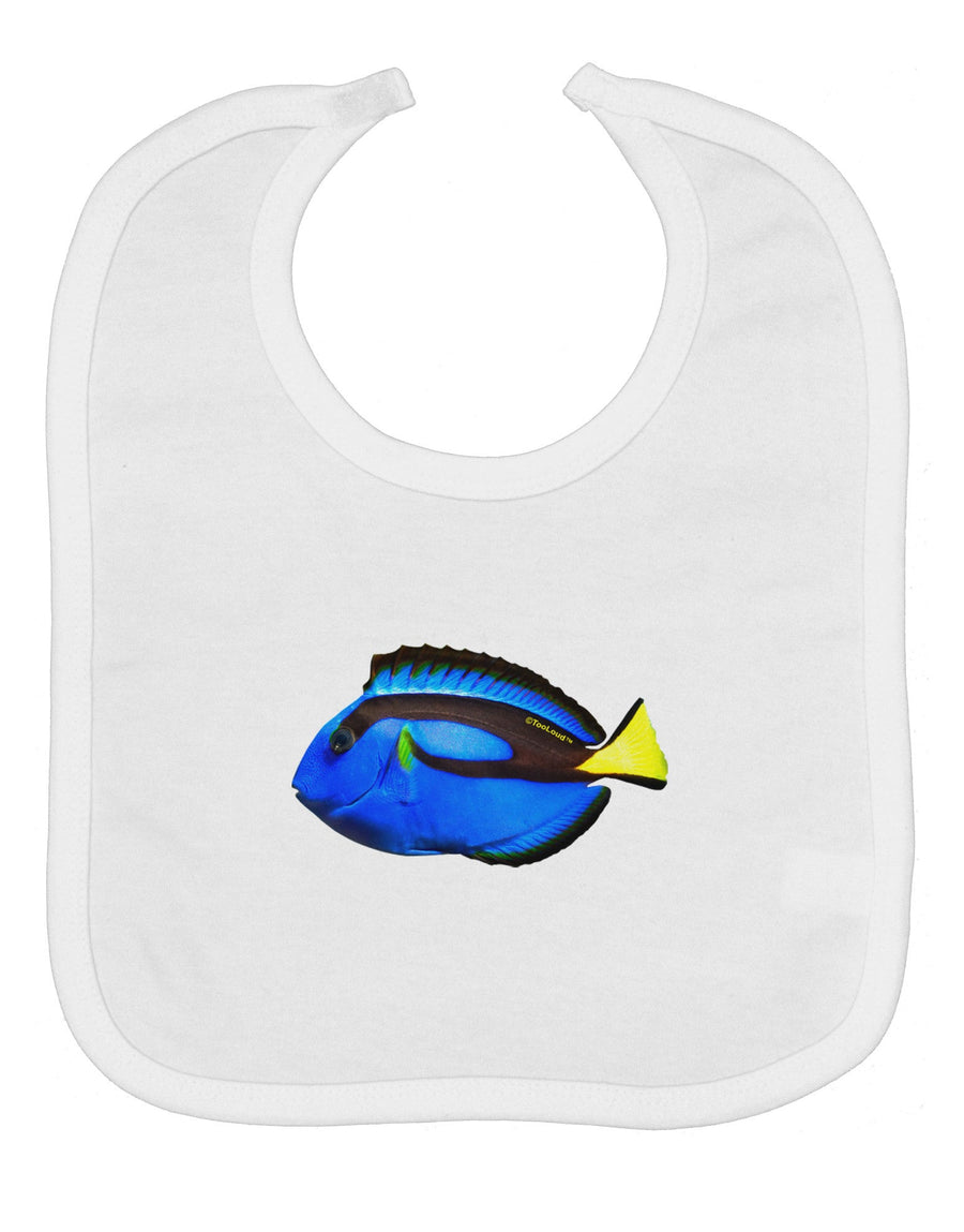 Blue Tang Fish Baby Bib