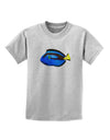 Blue Tang Fish Childrens T-Shirt-Childrens T-Shirt-TooLoud-AshGray-X-Small-Davson Sales