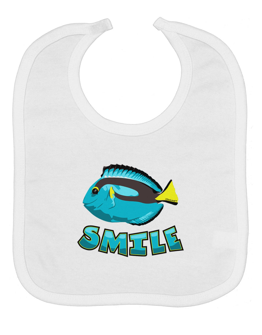 Blue Tang Fish - Smile Baby Bib
