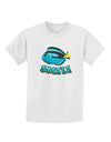 Blue Tang Fish - Smile Childrens T-Shirt-Childrens T-Shirt-TooLoud-White-X-Small-Davson Sales