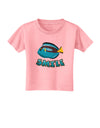 Blue Tang Fish - Smile Toddler T-Shirt-Toddler T-Shirt-TooLoud-Candy-Pink-2T-Davson Sales