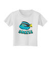 Blue Tang Fish - Smile Toddler T-Shirt-Toddler T-Shirt-TooLoud-White-2T-Davson Sales