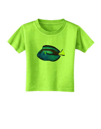 Blue Tang Fish Toddler T-Shirt-Toddler T-Shirt-TooLoud-Lime-Green-2T-Davson Sales