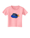 Blue Tang Fish Toddler T-Shirt-Toddler T-Shirt-TooLoud-Candy-Pink-2T-Davson Sales