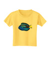 Blue Tang Fish Toddler T-Shirt-Toddler T-Shirt-TooLoud-Yellow-2T-Davson Sales