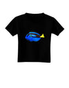 Blue Tang Fish Toddler T-Shirt Dark-Toddler T-Shirt-TooLoud-Black-2T-Davson Sales