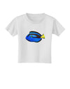 Blue Tang Fish Toddler T-Shirt-Toddler T-Shirt-TooLoud-White-2T-Davson Sales