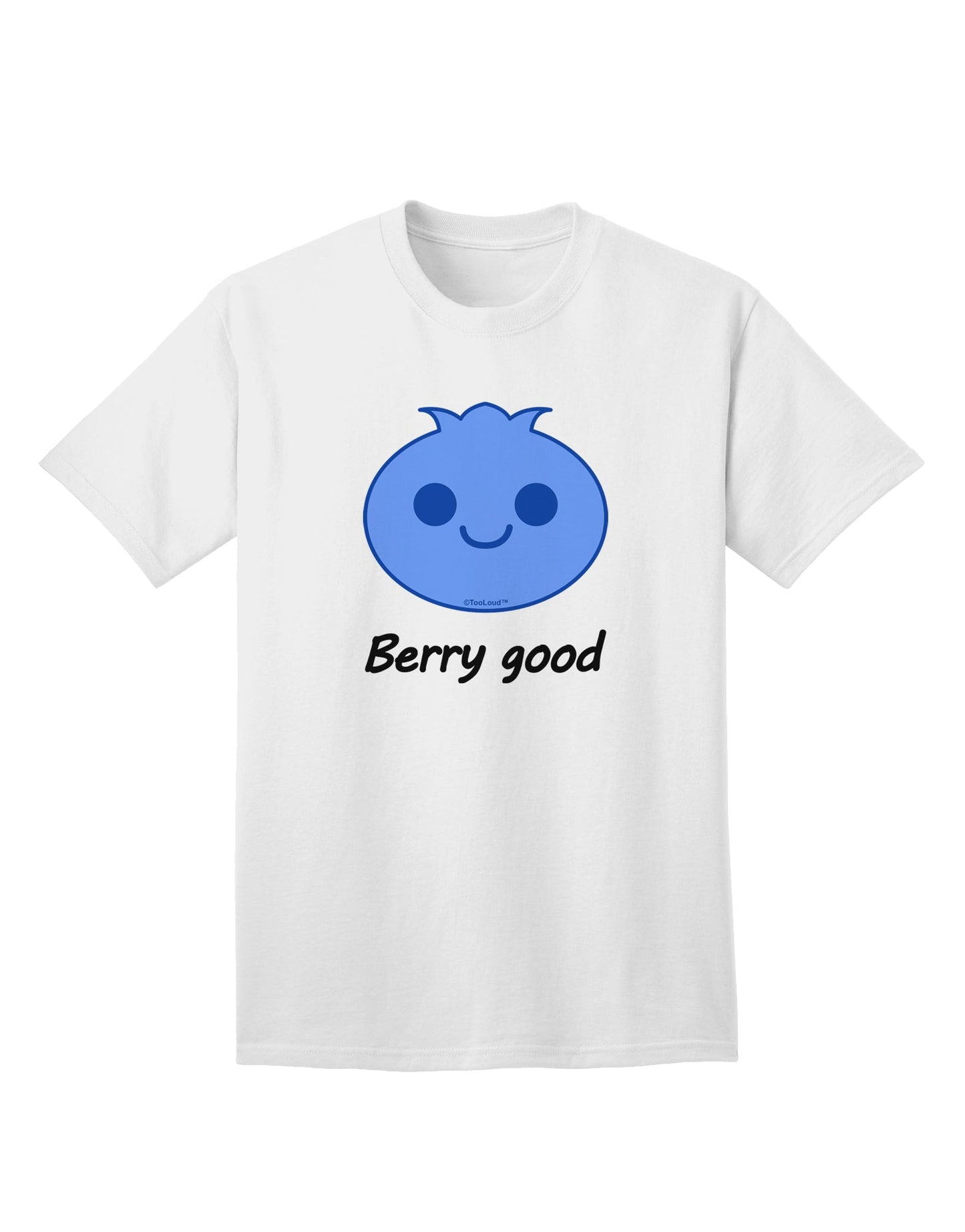 Blueberry: A High-Quality Adult T-Shirt with a Berry Good Design-Mens T-shirts-TooLoud-White-Small-Davson Sales